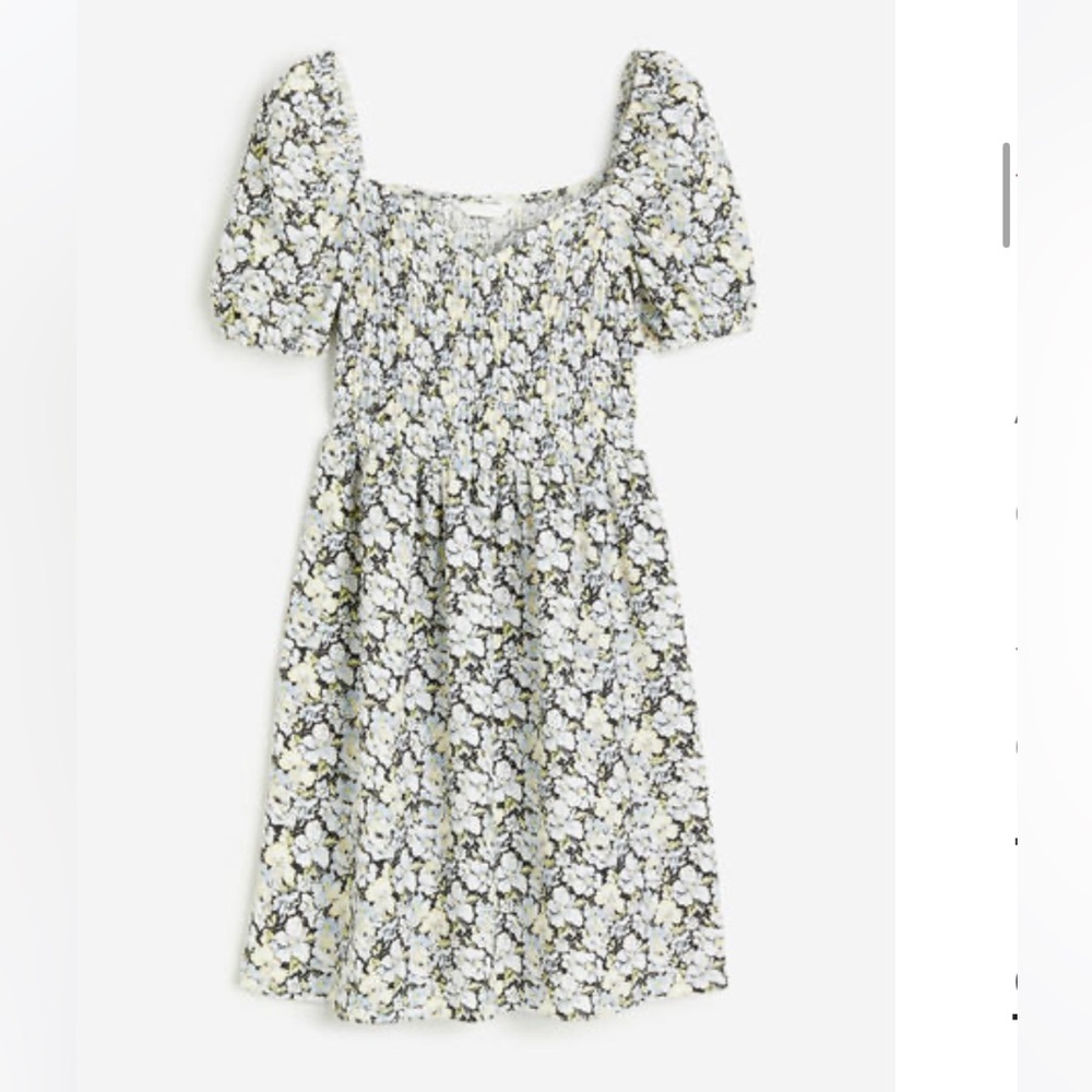 H&M Floral Casual Dress sz S